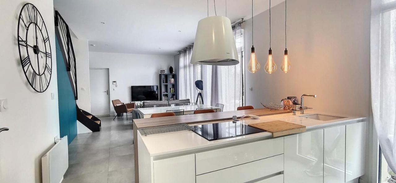 Апартаменти Duplex En Rez De Jardin Невіль-сюр-Сон Екстер'єр фото